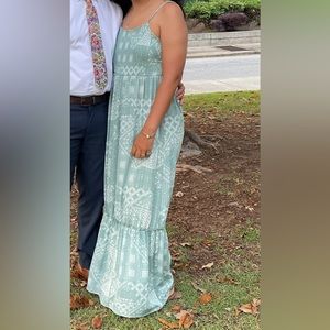 Comfy SO dress with adjustable straps.